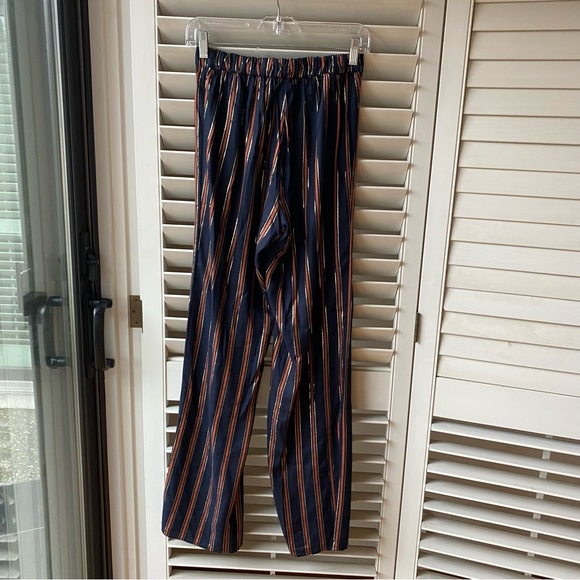 SALTWATER LUXE - Dover Bottom/Pants in Metallic Stripes Size XS - Picture 5 of 9